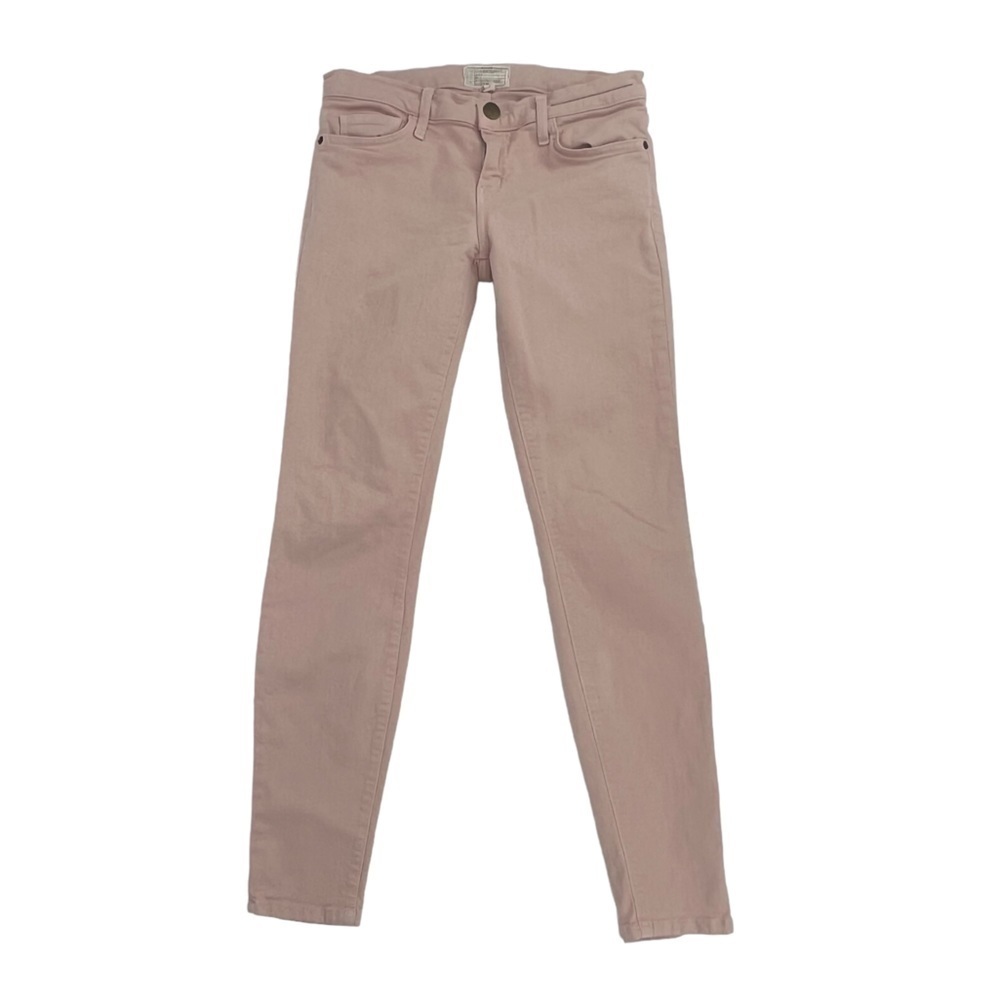 Current/Elliott Rose Smoke Pink The Ankle Skinny Jeans Size 28 Women’s